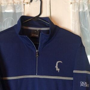 Oscar Jacobson Golf Mid Layer Men’s Medium Quarter Zip Pullover
